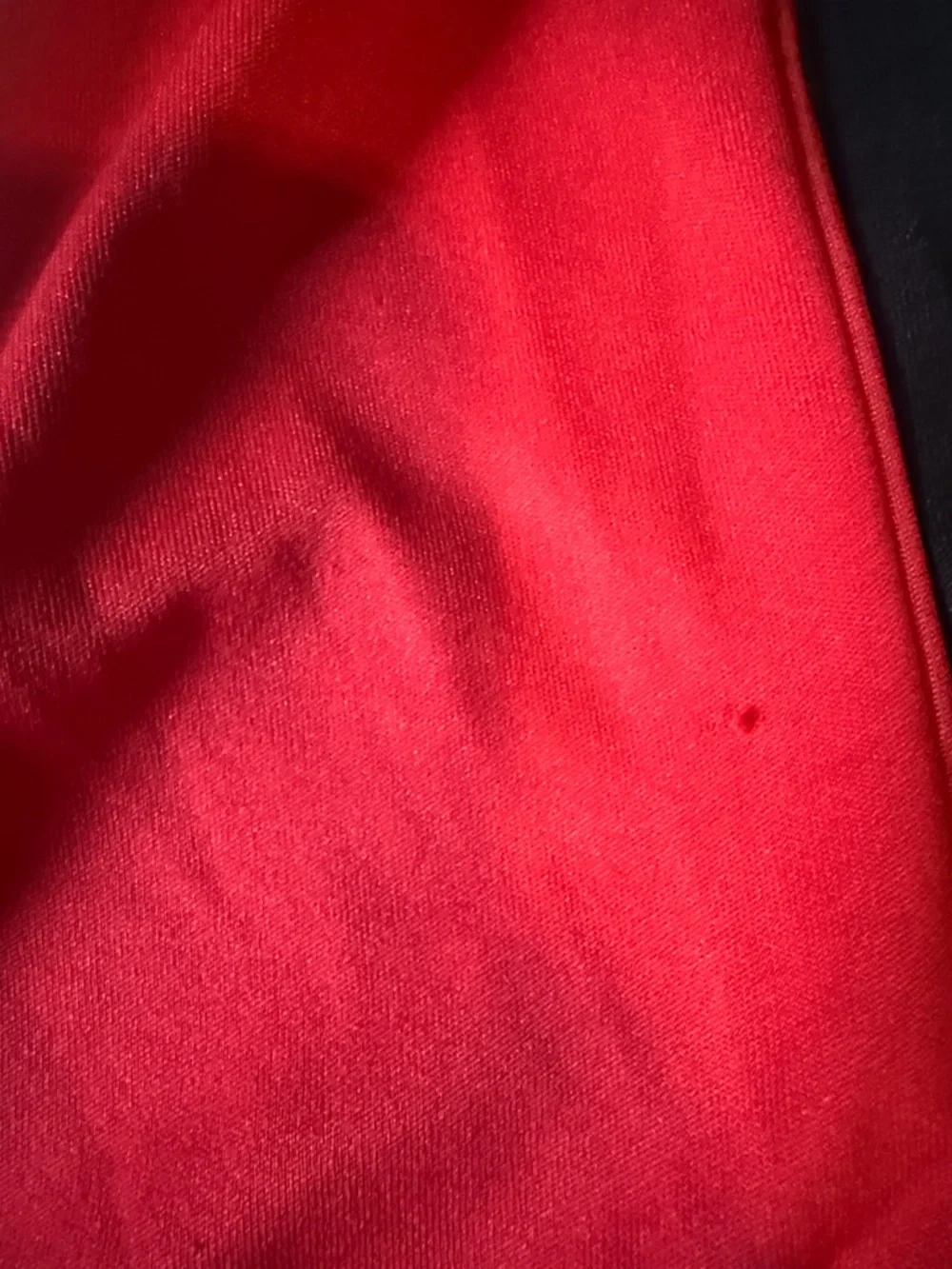 Under Armour Red and Black Long Sleeve Logo Shirt - Picture 2 of 4